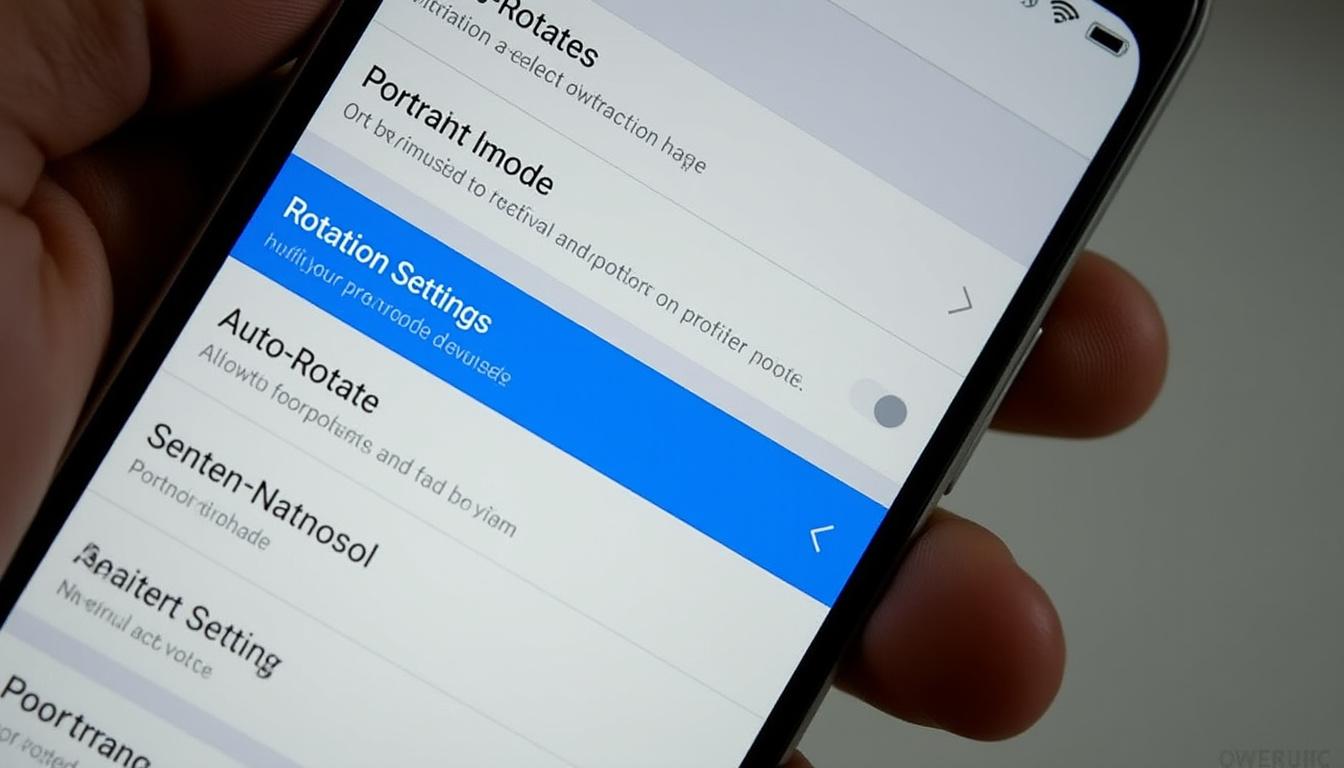 découvrez notre guide complet sur la gestion de la rotation d'écran du huawei p30 lite. apprenez à activer, désactiver et personnaliser cette fonctionnalité pour optimiser votre expérience utilisateur.