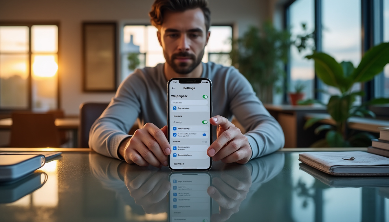 découvrez comment désactiver facilement le fond d'écran carrousel depuis les paramètres de votre appareil et retrouvez un écran d'accueil personnalisé selon vos préférences.
