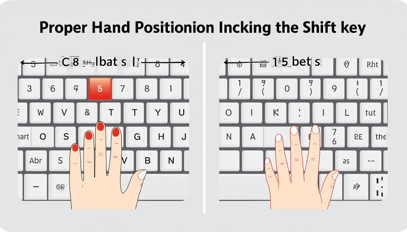 découvrez les erreurs fréquentes à éviter lors de l'utilisation de la touche shift sur un clavier azerty et améliorez votre frappe en apprenant les bonnes pratiques.