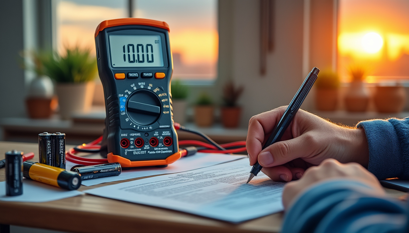 découvrez comment tester facilement l'état de vos piles avec un multimètre grâce à notre guide étape par étape. parfait pour les débutants, ce tutoriel vous explique chaque manipulation pour vérifier la charge de vos piles en toute simplicité.
