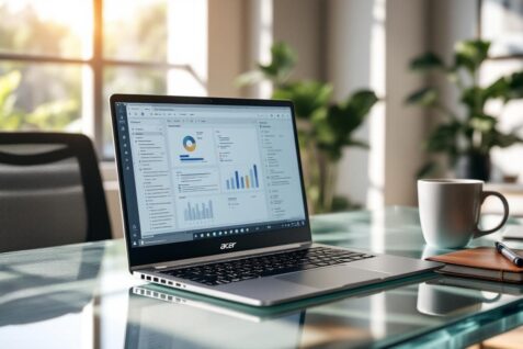 découvrez le pc portable acer idéal pour la bureautique, alliant performance optimale et confort d'utilisation pour vos tâches quotidiennes.