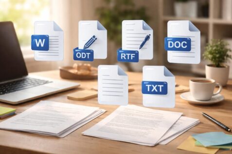 découvrez notre guide complet des extensions de fichiers compatibles avec les traitements de texte pour mieux gérer, ouvrir et éditer vos documents facilement.