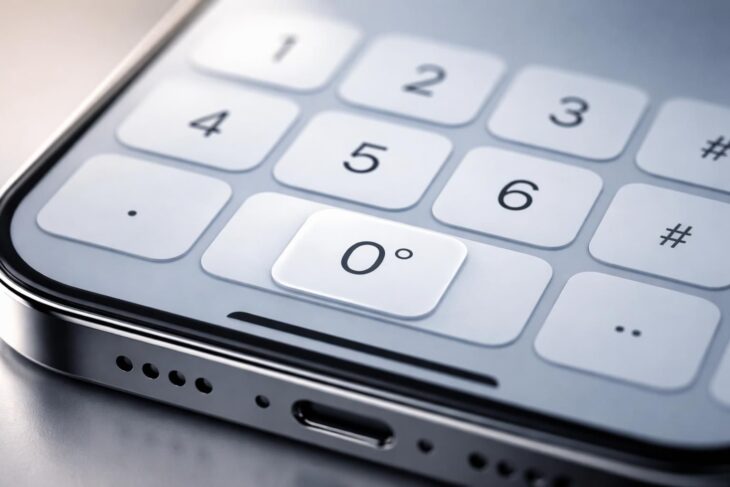 Le signe du degré sur le clavier numérique de l&rsquo;iPhone : tout ce que vous devez savoir