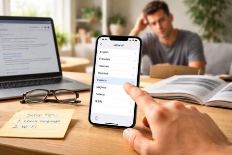 découvrez les erreurs courantes à éviter lors du changement de langue sur votre iphone pour une configuration rapide et sans souci.