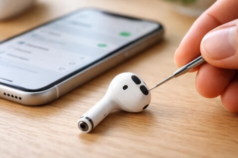 découvrez comment dépanner facilement votre airpod gauche qui ne fonctionne plus grâce à ces étapes simples et rapides.