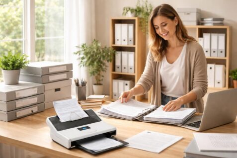 découvrez comment utiliser un scanner pour optimiser votre archivage à la maison et gagner du temps au quotidien grâce à nos astuces pratiques.