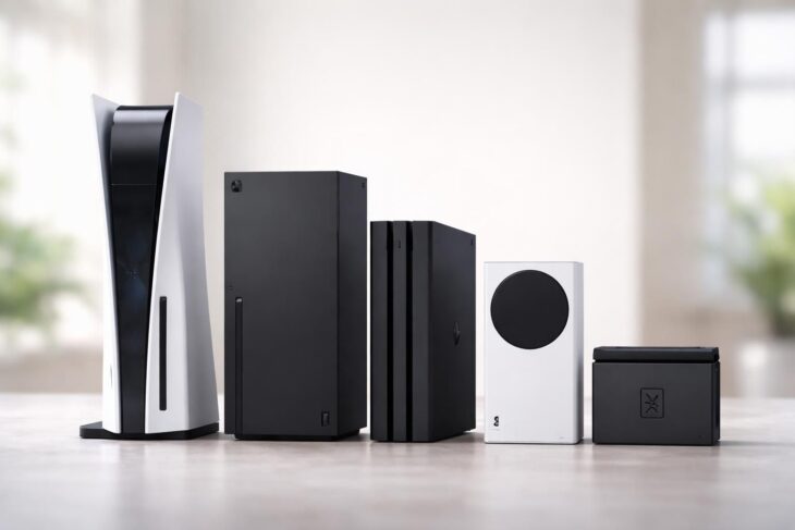Comparer la hauteur PS5 avec celle des autres consoles du marché