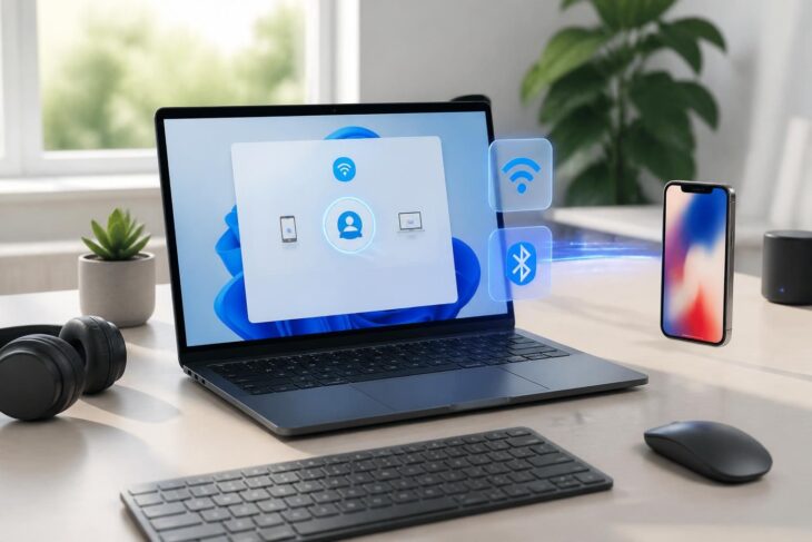 Méthodes pour utiliser AirDrop sur un PC Windows