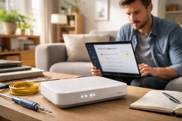 Que faire quand votre Livebox 5 voyant internet clignote blanc sans interruption ?